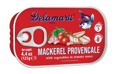 Delamaris Mackerel Provencale, 125 G